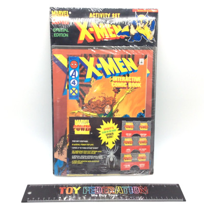 Marvel X-MEN INTERACTIVE COMIC BOOK Special Edition Activity Set