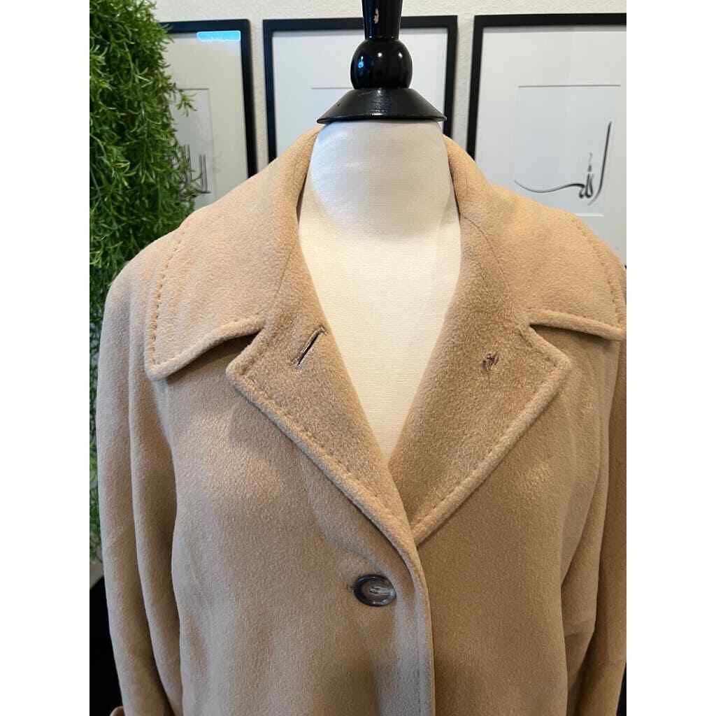 Vintage Regency Pure Cashmere Camel Hair Trench Coat | eBay