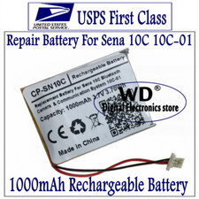 USPS 1000mAh Battery Repair For Sena 10C  10C PRO Bluetooth Camera Headset