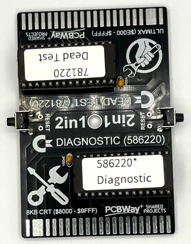 Commodore 64 Dead Test & Diagnostic Cartridge 2in1 USA seller - Image 4 of 4