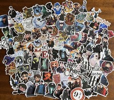 HARRY POTTER 100 Piece Waterproof Vinyl Stickers Decals Water Bottle Laptop  