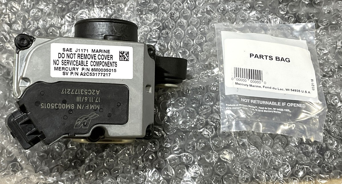 トップス Mercury Mercury 250 Pro Control Valve Kit Intake Boost 884408A08 OEM