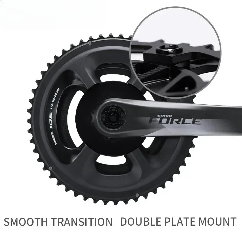 110BCD Chainring 4 Bolt 5 Hole Converter for Gravel Road Bike Axs 12 Speed Crank - Image 3 of 4