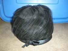 Vintage Lucila Mendez Exclusive New York 22 Black Ladies Hat