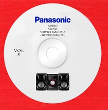 1 service manual for Panasonic Audio Video on dvd vol.5 of 13 pdf