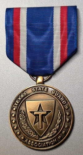 State Guard Association of Texas - Bronze with Moiré or Plain Ribbon