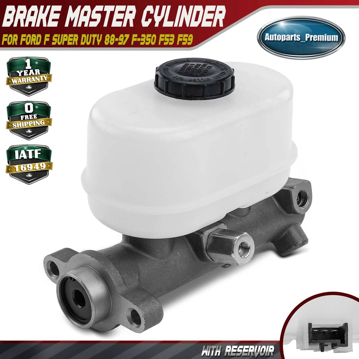 Dorman M630158 Nuovo Cilindro Maestro Freno