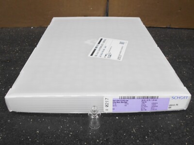 SCHOTT 6mL TOPLINE CLEAR GLASS VIALS P37012 CRIMP BOX OF 263