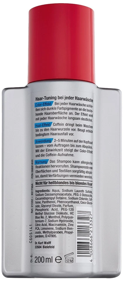 Alpecin Tuning caffeine shampoo promotes hair growth 200ml New from Germany - Image 2 of 2