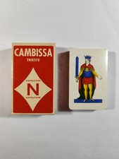 Carte Napoletane Cambissa  in TRIPLEX VECCHIA PRODUZIONE,Anni '70 INTROVABILI!!