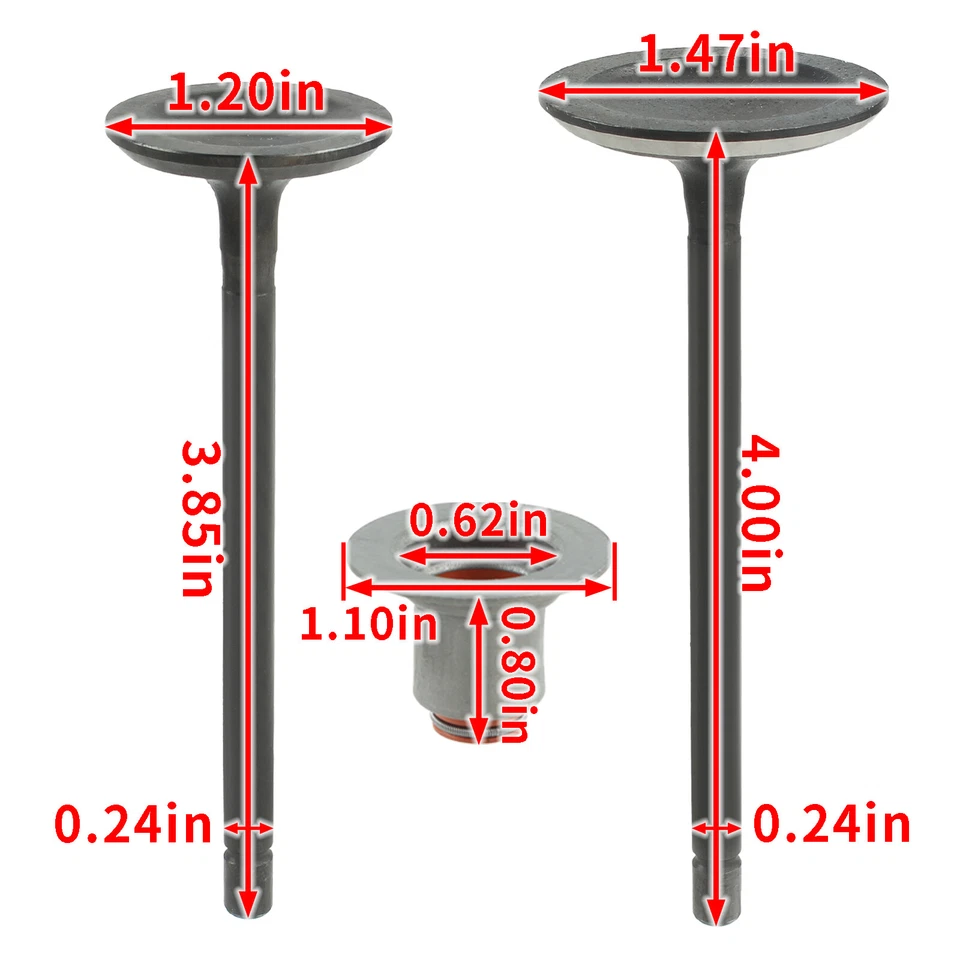Уплотнение штока впускного клапана выпускного клапана для двигателя Chevrolet Buick Cadillac GMC 3.6 - Изображение 4 из 4