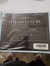 Cal King Size Cotton Bed Set:1 Duvet Cover 2 Pillow Shams