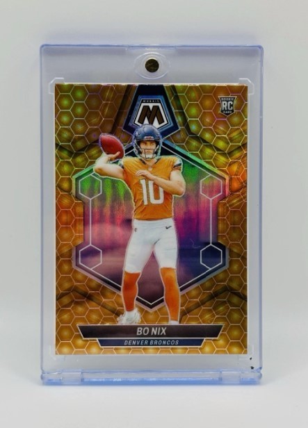 2024 Panini Mosaic Bo Nix #312 Honeycomb Prizm SSP CASE HIT 