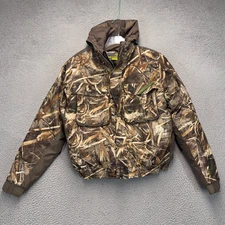 Game Winner Jacket Boys XL Green Realtree Max 5 Camo Hunting Hiking Outdoor