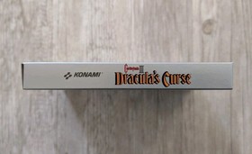 Castlevania III: La maledizione di Dracula (NES, 1990) - solo scatola, manuale e custodia BELLO!