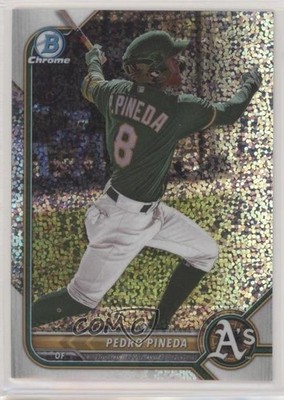 2022 Bowman Chrome Prospects Speckle Refractor /299 Pedro Pineda #BCP-241 0c3e