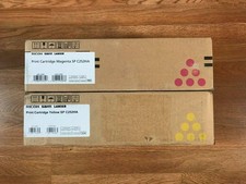 2 Ricoh SP C252HA MY Print Cartridge Set EDP: 407655  407656 Same Day Ship 