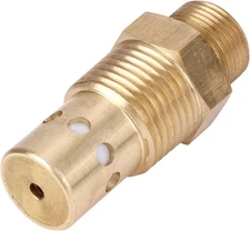 CAC-437-2 Air Compressor Check Valve, 2.5cm x 5.3cm (0.98in x 2.09in), Gold 