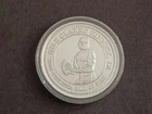Nile Kinnick 1 Troy Oz. .999 Fine Silver Round - Coin - 484/524 - Iowa Hawkeyes