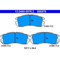 Ate 13.0460-5978.2 Bremsbelagsatz