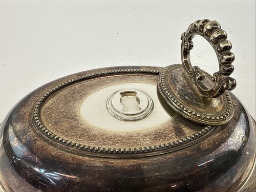 Antique Elkington English Silver Plate Casserole Dishes 19th Century - Picture 15 of 24