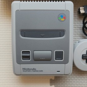 Nintendo Classic Mini Super Famicom with dedicated case Tested.good condition.