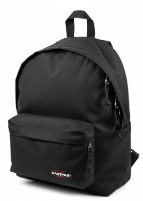 Eastpak ORBIT XS Rucksack Freizeitrucksack klein Schwarz / Rot Vordertasche Neu