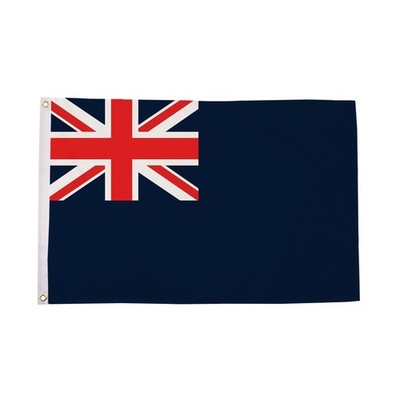 Flagtex 1620-1707 Blue Ensign Flagge historische Marineflagge mit Ösen