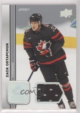 2023 Upper Deck Team Canada Juniors Men's U-20 Jersey Zack Ostapchuk #17 0yo8