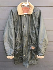 WOOLRICH CHORE BARN COAT INSULATED Waterproof Men's Medium - USA Made VTG