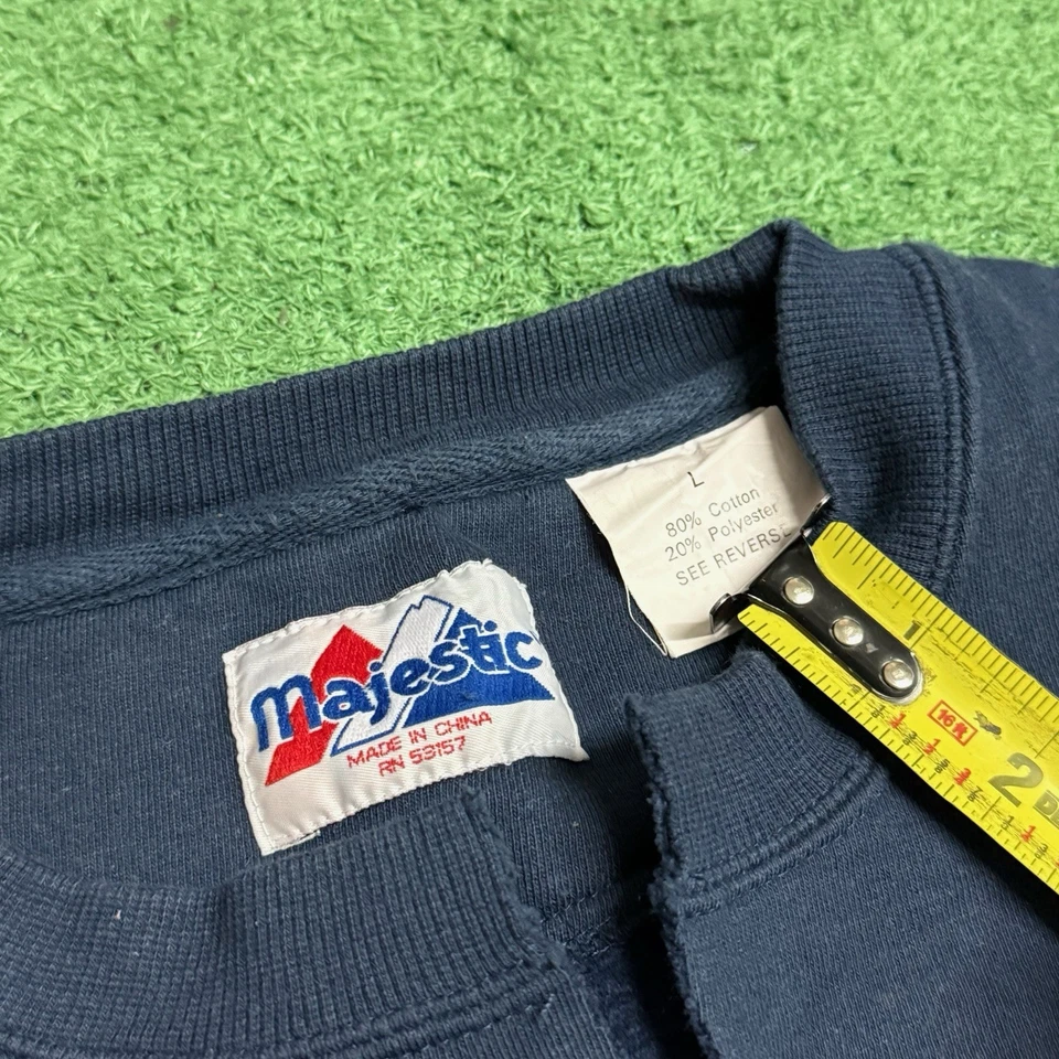 Vintage Y2K New York Yankees Majestic Crewneck Tamanho: Grande - Imagem 2 de 4