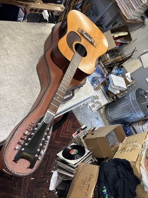 Standel Harptone E-12N acoustic 12 string Guitar with case - Rare USA