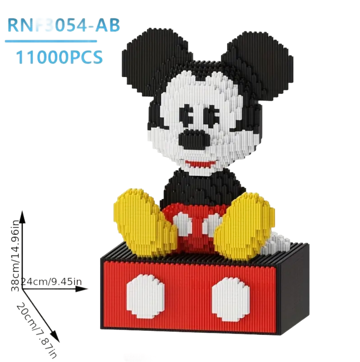 Mickey Mouse Building Block Sets – Disney Gift Display Models – 5