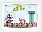 Super Mario Bros #9 1989 Topps Nintendo Scratch-Off Game Card VTG NM