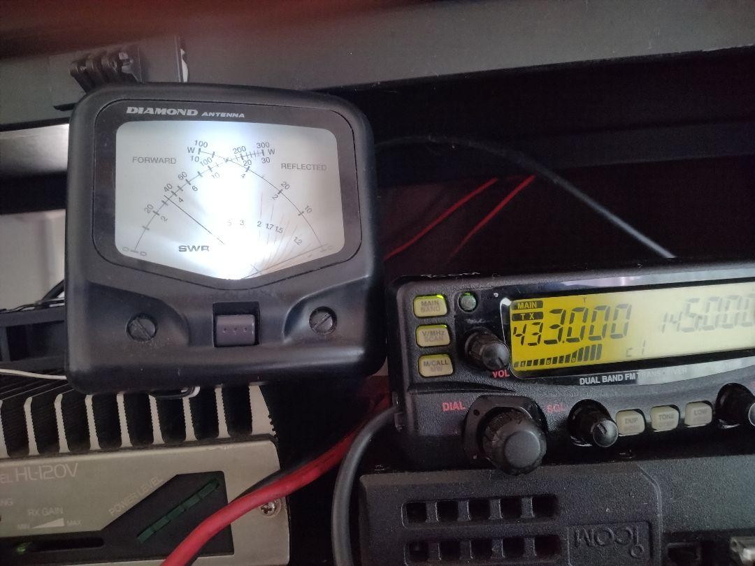 Icom IC-2720D Dual Band FM Transceiver with Mic, Speaker