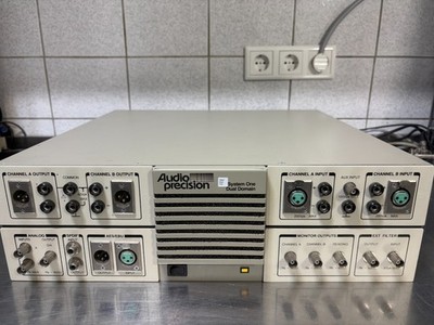 Audio Precision System One Audioanalyzer Audio Analyzer 6 Mon Gar  mit USB Adapt