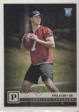 2018 Panini Rookies Blue Knight Kyle Allen #379 3c4