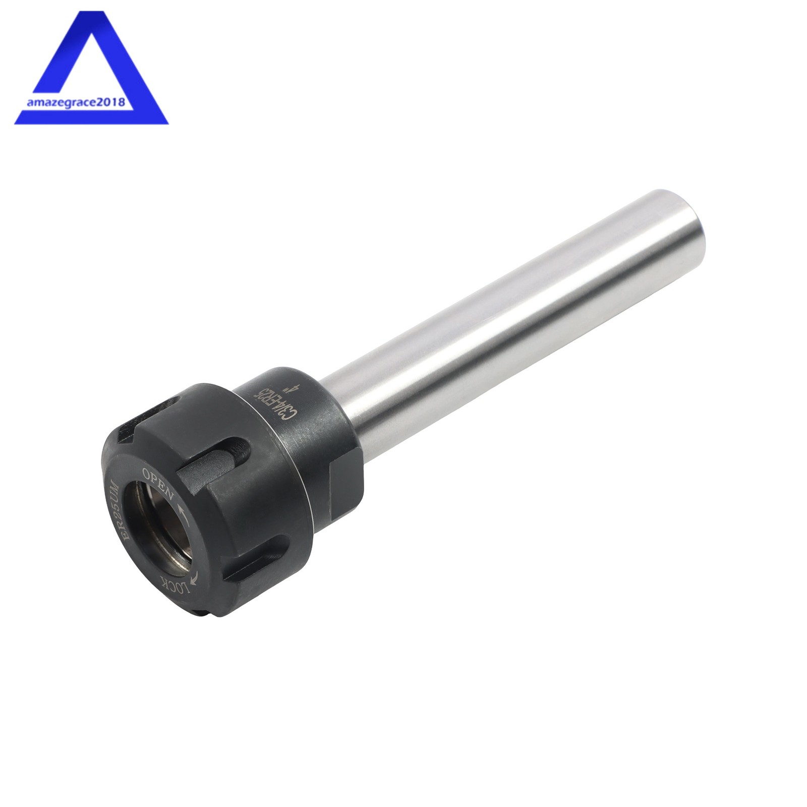 3/4in Straight Shank ER25 Collet Chuck Tool Holder Gage Length 4.0in