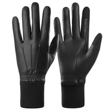 Ladies Thermal Winter Horse Riding Gloves Synthetic Leather Thinsulate Lined