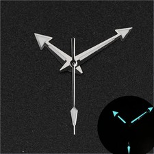 Watch Hands Green Blue Luminescent For C3 BGW9 NH35 NH36 Skx007 28.5mm Dial
