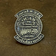 Vintage Oil, Chemical and Atomic Workers International Union (OCAW) Pin