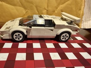 LEGO Speed Champions 76908 Lamborghini Countach White Racing Car Set 2022