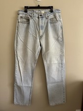 Vintage 90s Made In USA Light Was Levi’s 505 Straight Fit - 36x31