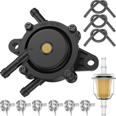 #ad #ad Fuel Pump for Briggs and Stratton 808492 808656 Mikuni: Pulse Vacuum Lawn Mower $24.48