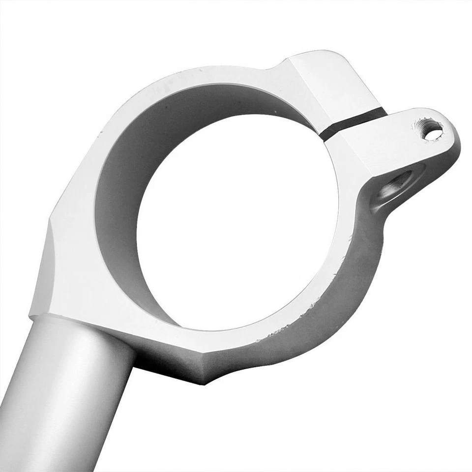 Clip-On Motorcycle Handle Bar Clip Fit YAMAHA YZF R6 2006 2007 2008-2010 Silver Foto 4 de 4