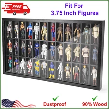 3.75" Figure Collectors Showcase Display Frame Case For Action Figures Dustproof