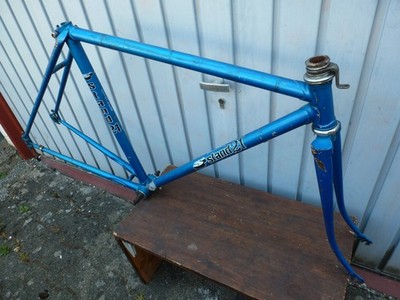 Gitane Rennrad Rahmen Bienenwaben Honeycomp  Nid d'abeille RH 50 70er Jahre