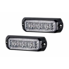 Blitz-Kennleuchte 24 V LED gelb amber HELLA passend für u.a. DAF