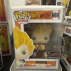 Funko Pop! Vinyl: Dragonball Z Vegeta NYCC CON STICKER Exclusive Figure 669