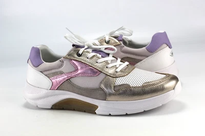 Gabor Rolling Soft Gr.43 Uk.9 Damen Slipper Sneaker Leder NUR ANPROBIERT  M 655 - Bild 1 von 4